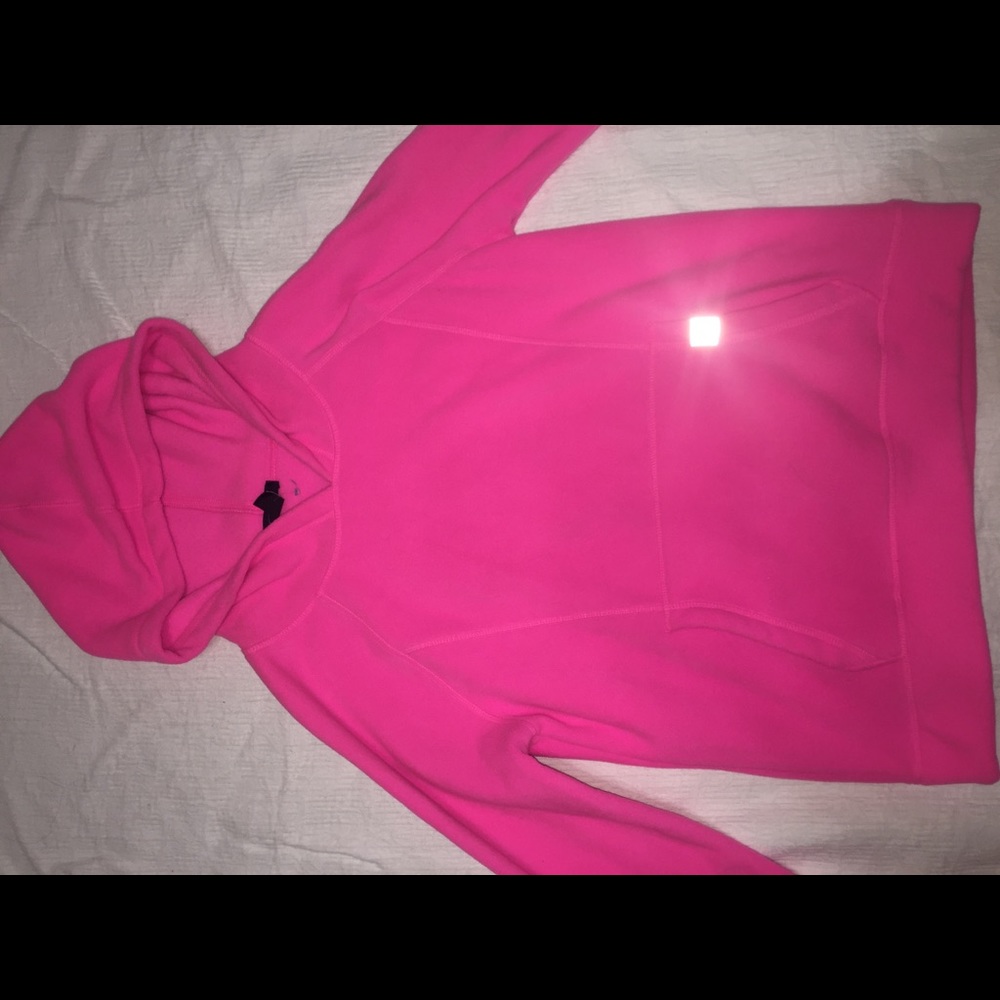 Pink Gap Fleece Hoodie